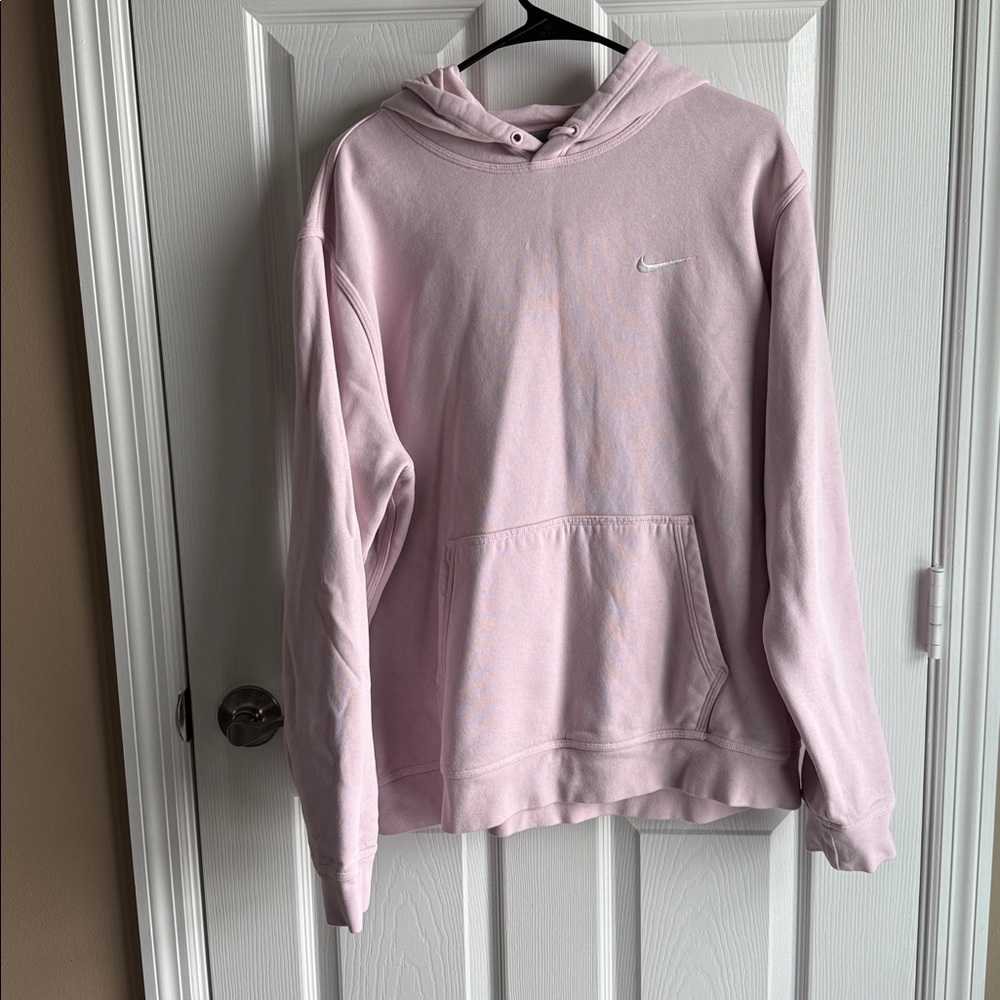 Nike Light Pink Pullover Hoodie